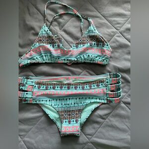 Tribal Print Bikini Set